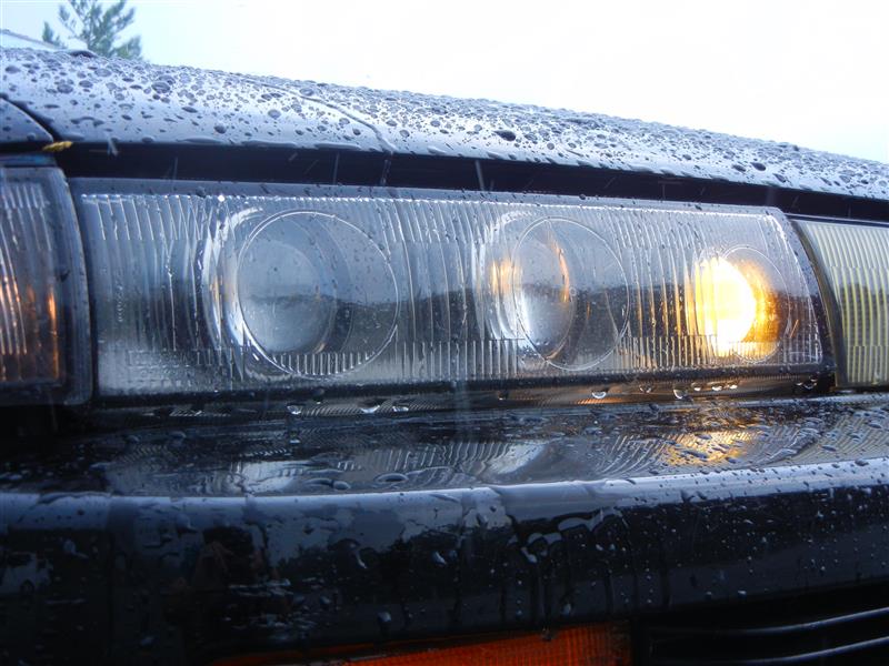 s13シルビア 3連プロ目 助手席側 純正】S13シルビア ヘッドライト L