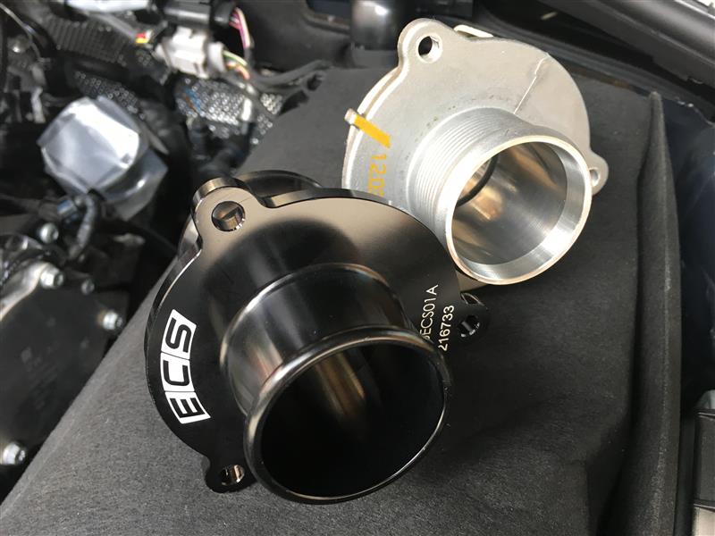 ECS Tuning ターボマフラーデリートパイプ のパーツレビュー | ゴルフ