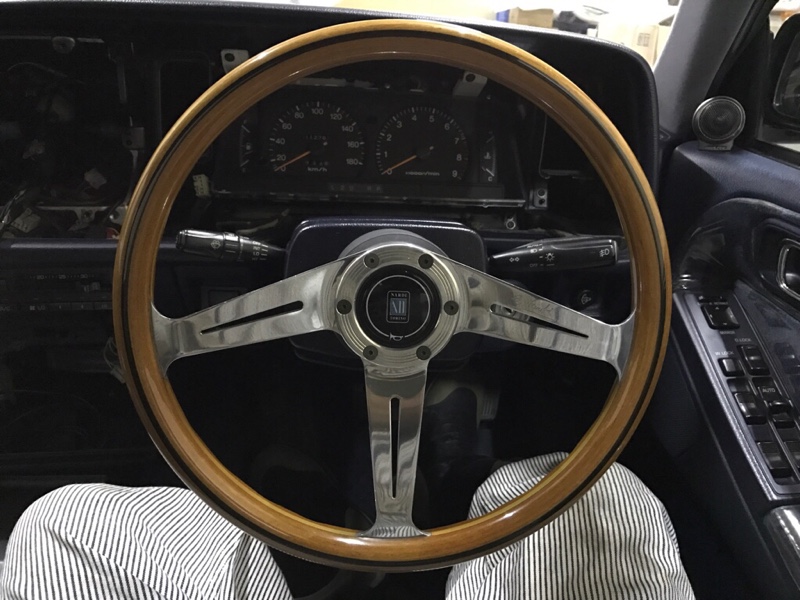 ナルディ ウッドステアリング サイドスポーク 36パイ ナルディ ウッド