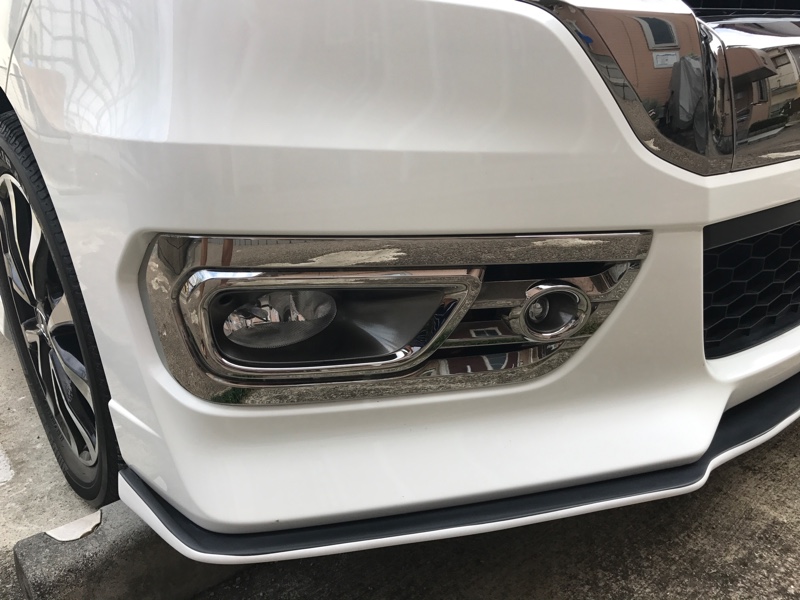 Modulo フォグライトガーニッシュ のパーツレビュー | ステップワゴン