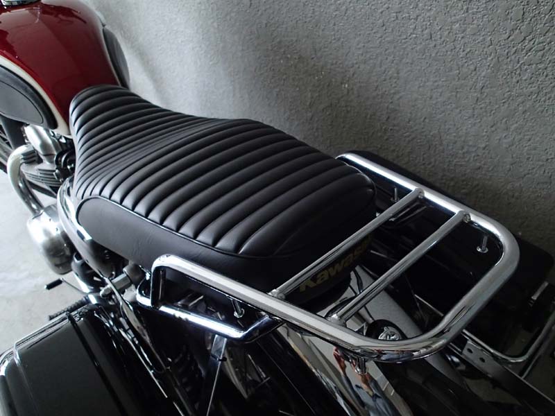 カワサキ(純正) リアキャリア W400/W650/W800 のパーツレビュー | W400
