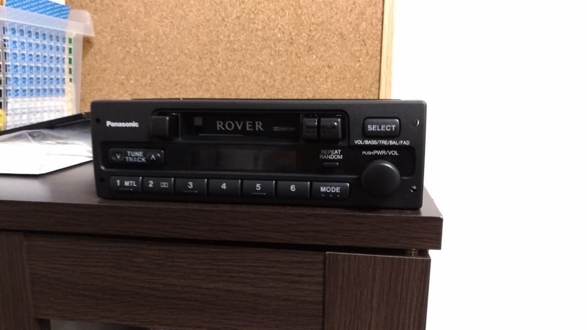 ローバー純正（Panasonic） カセットデッキ のパーツレビュー | ミニ