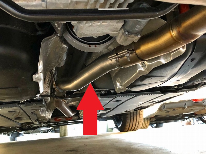 ECS Tuning センターレゾネーターデリートパイプ のパーツレビュー