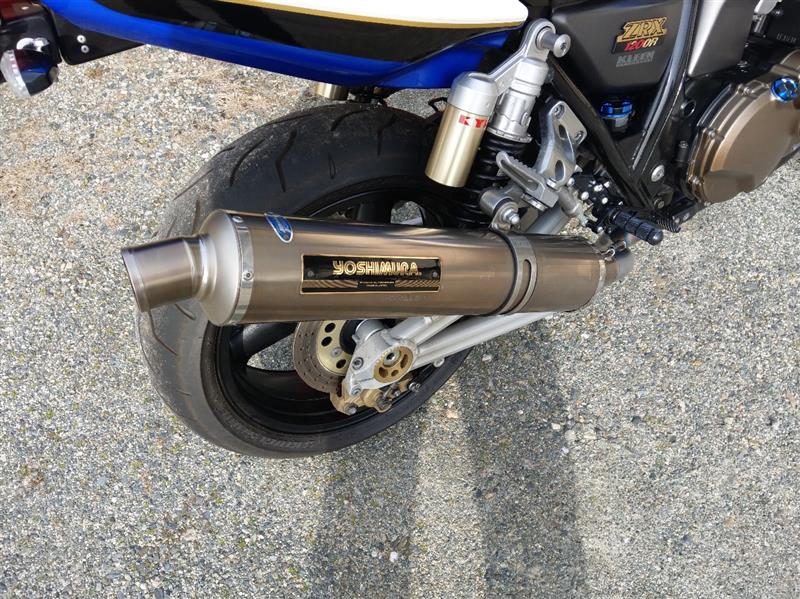YOSHIMURA 手曲げ チタンフルエキマフラー のパーツレビュー