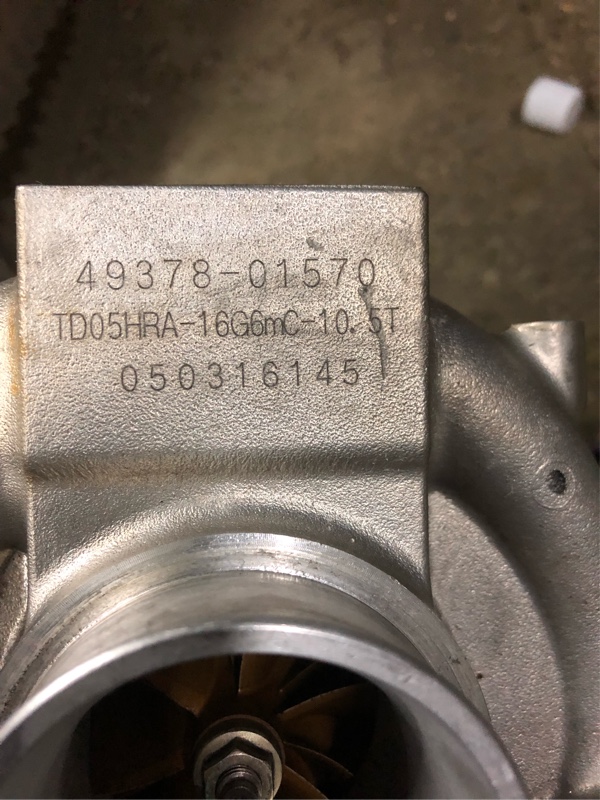 三菱重工 [純正OP]マグネシウムタービン(TD05HRA-16G6mC-10.5T) の