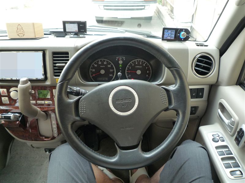 MOMO スズキ アルトラパンSS純正MOMOステアリング のパーツレビュー