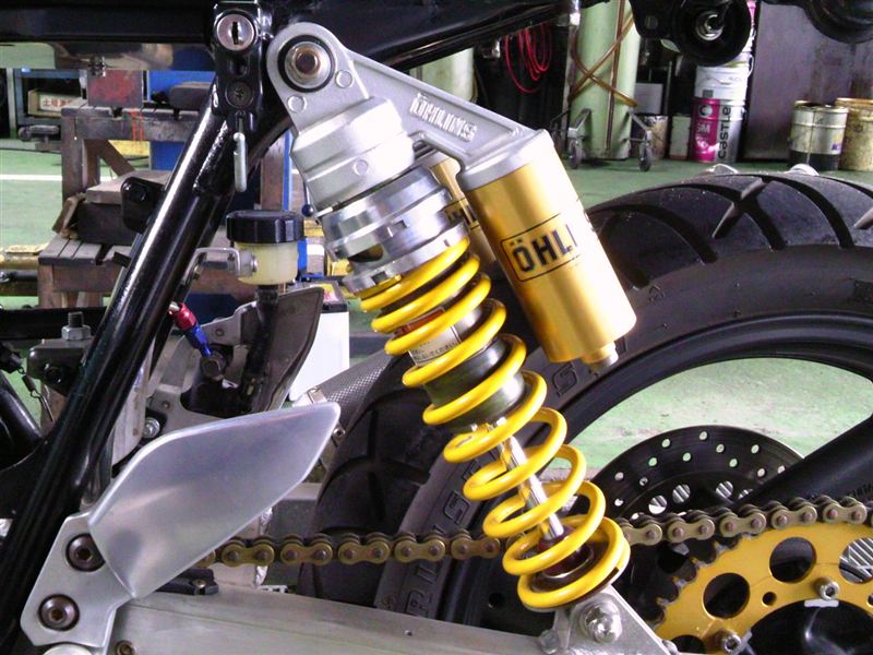 XJR400純正オーリンズ ヤマリンズ のパーツレビュー | SR400(試運転