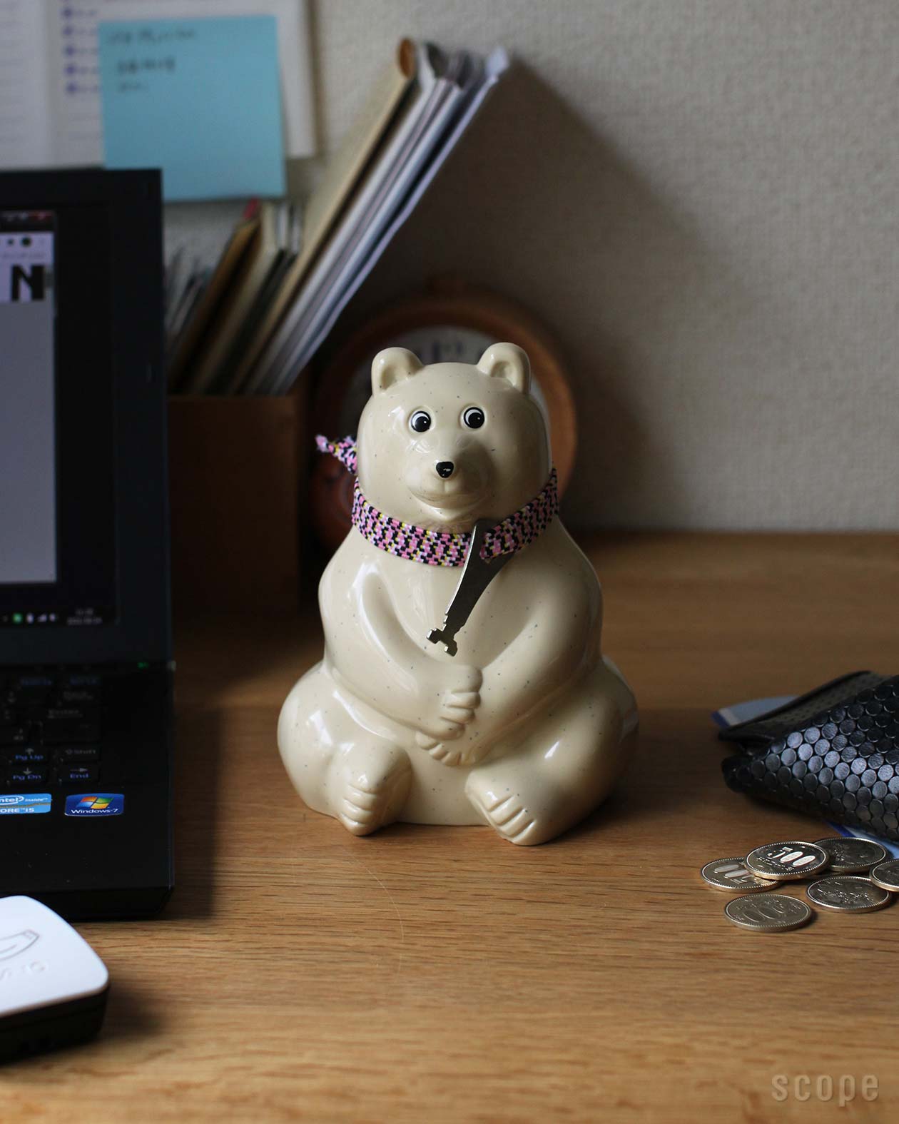 PLASTEP | Polar Bear Money Box