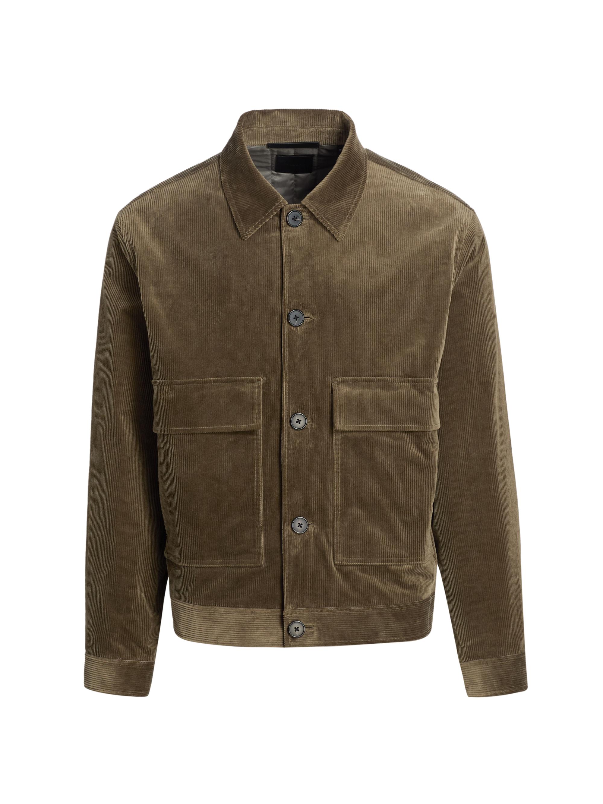Theory Damien Corduroy Suede Jacket | Saks Fifth Avenue