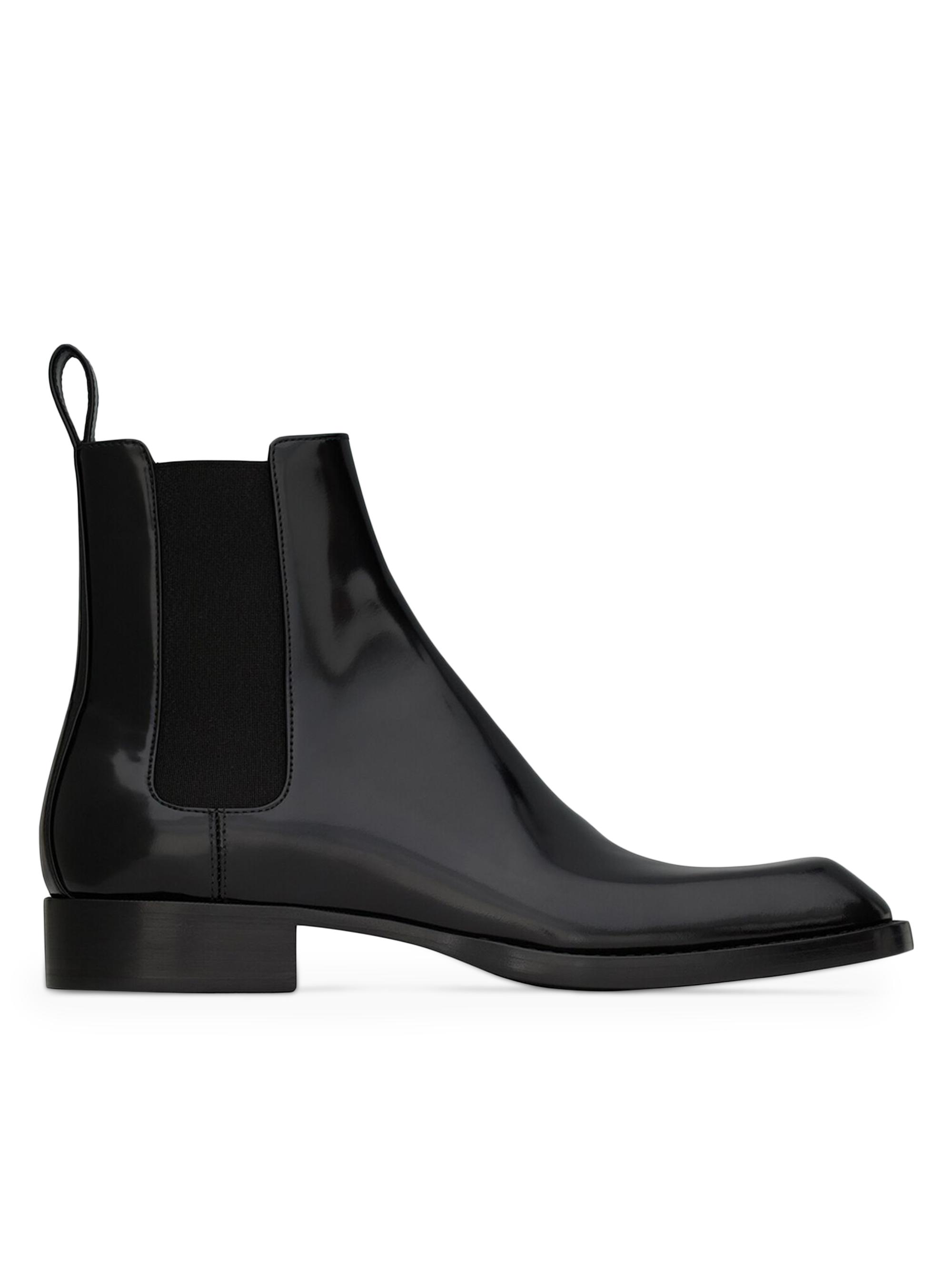 Saint Laurent Wyatt Chelsea Boots in Smooth Leather | Saks Fifth