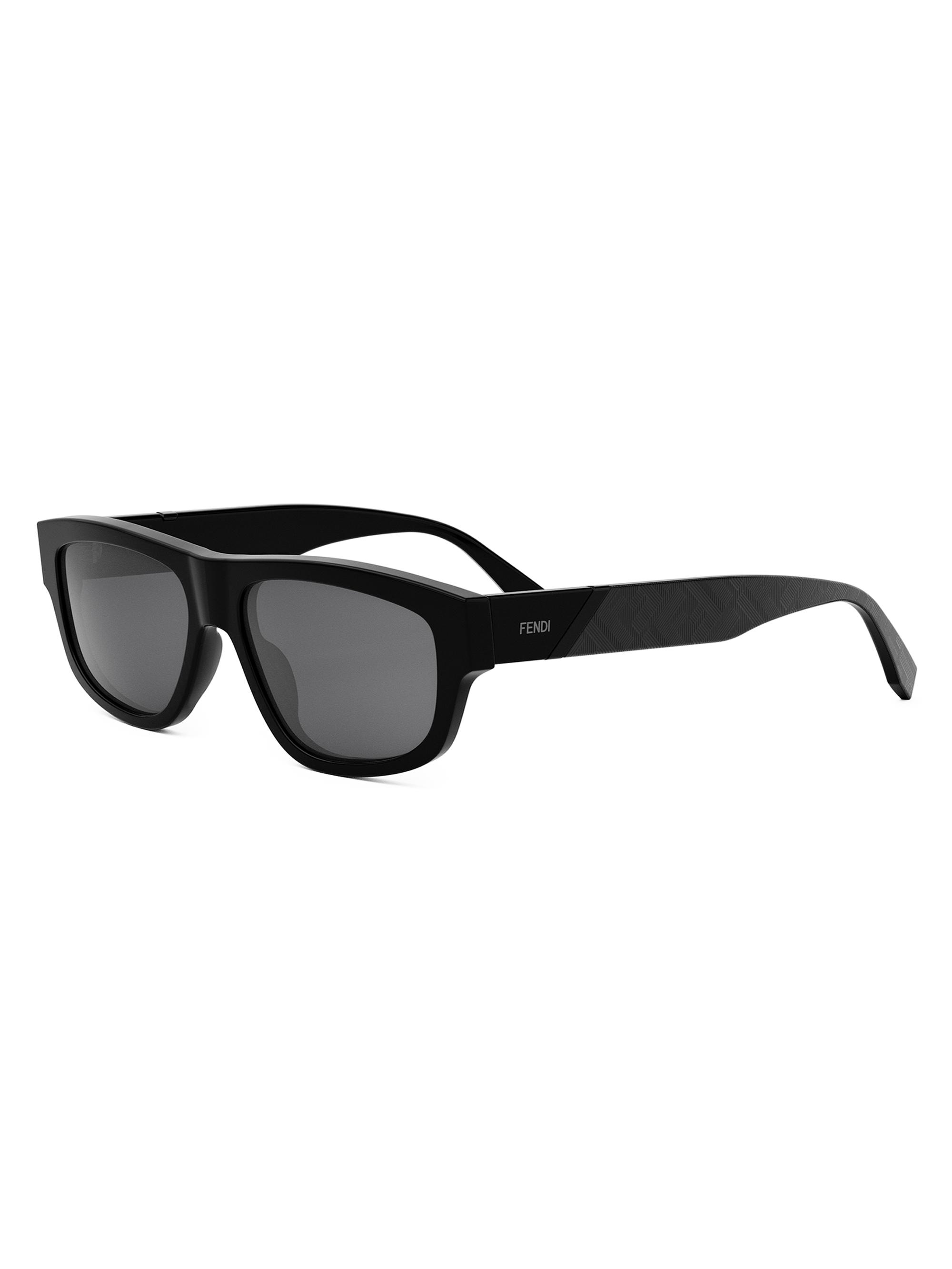 Fendi Fendigraphy 52MM Square Sunglasses | Saks Fifth Avenue