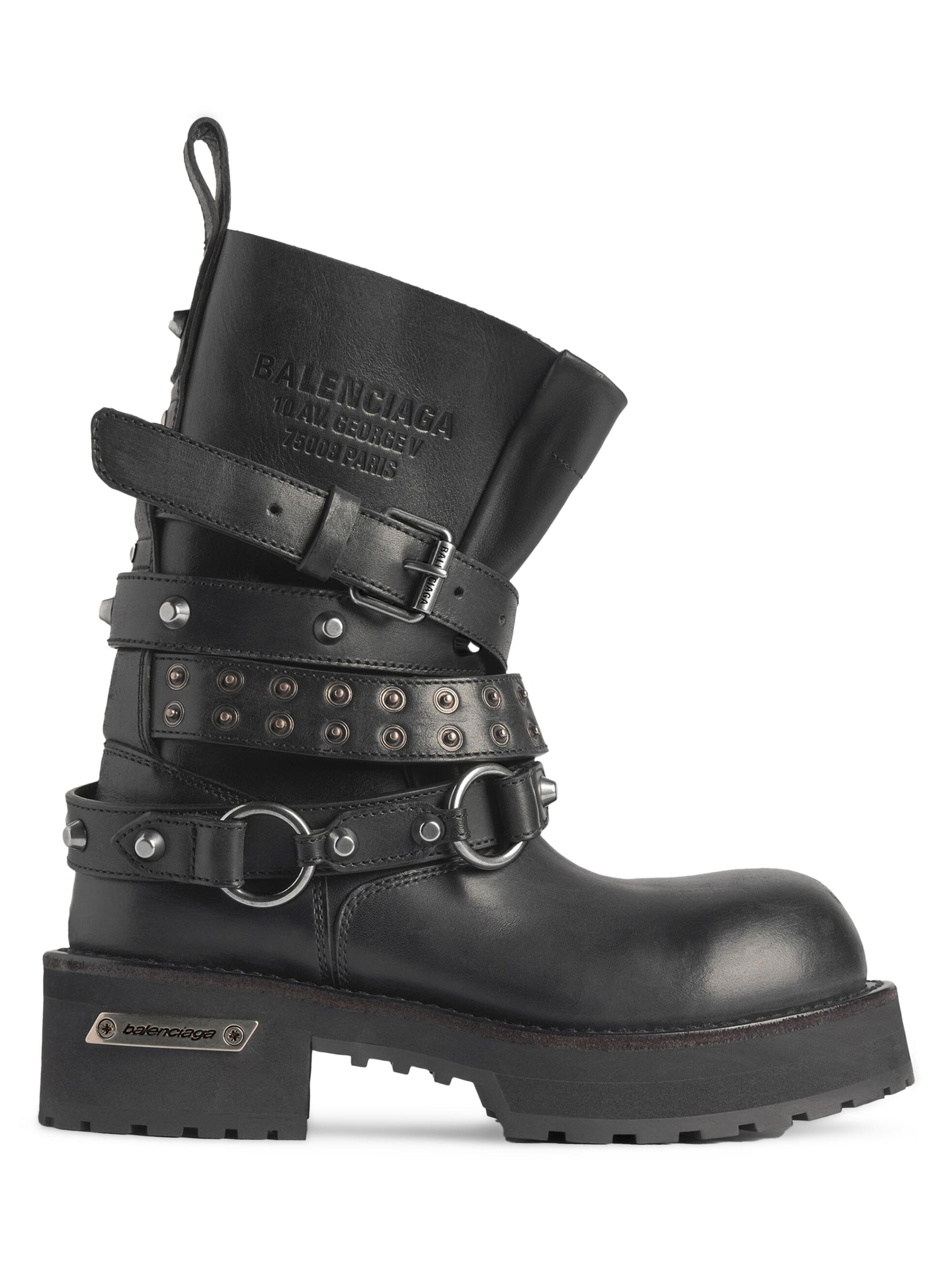 Balenciaga Bulldozer Lace-Up Boots | Saks Fifth Avenue