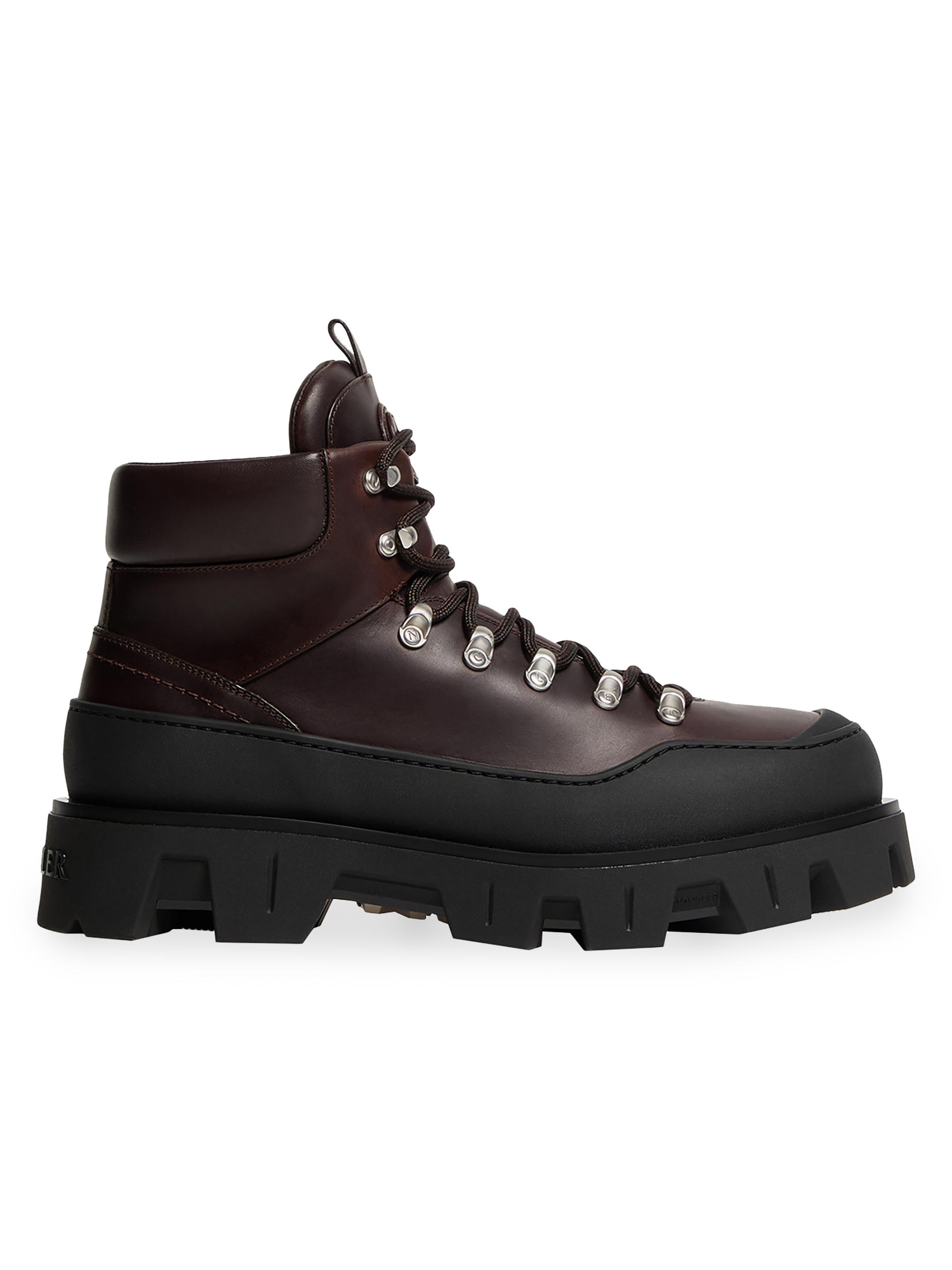 Moncler Peak City Boots in Nubuck | Saks Fifth Avenue