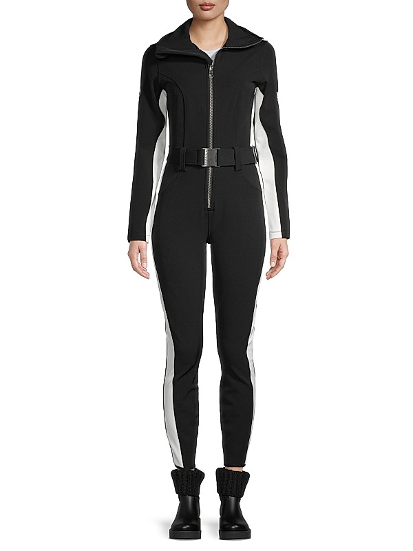 Cordova Cordova Belted Stripe Stretch Ski Suit | Saks Fifth Avenue