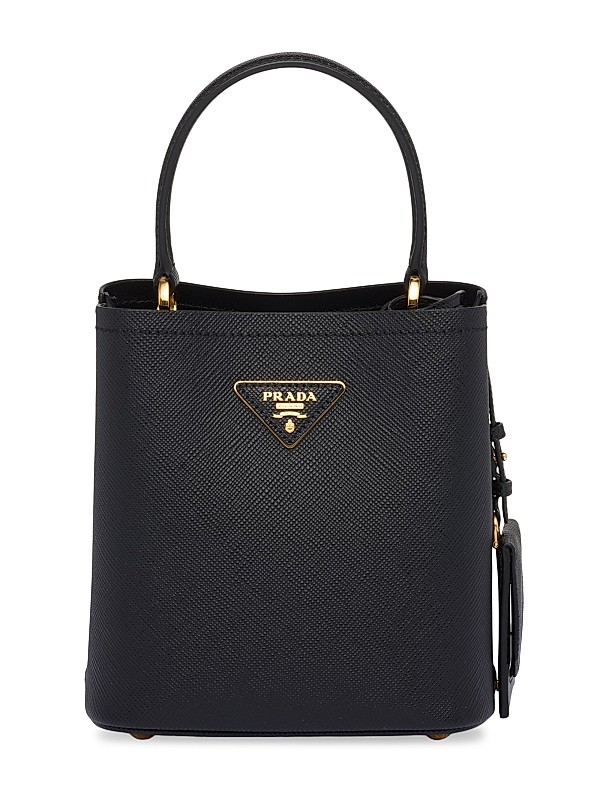 Prada Small Saffiano Leather Panier Top Handle Bag | Saks Fifth Avenue