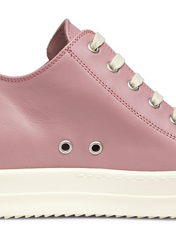 Rick Owens Low Sneaks Leather Sneakers | Saks Fifth Avenue