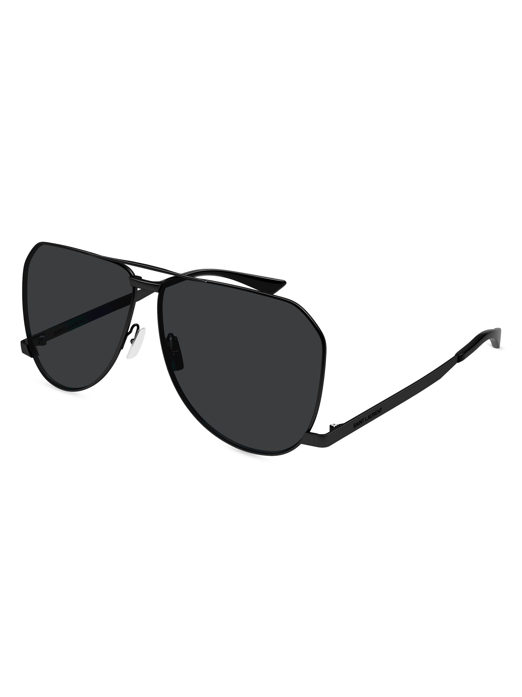 Saint Laurent Mid Naked 57MM Square Sunglasses | Saks Fifth Avenue