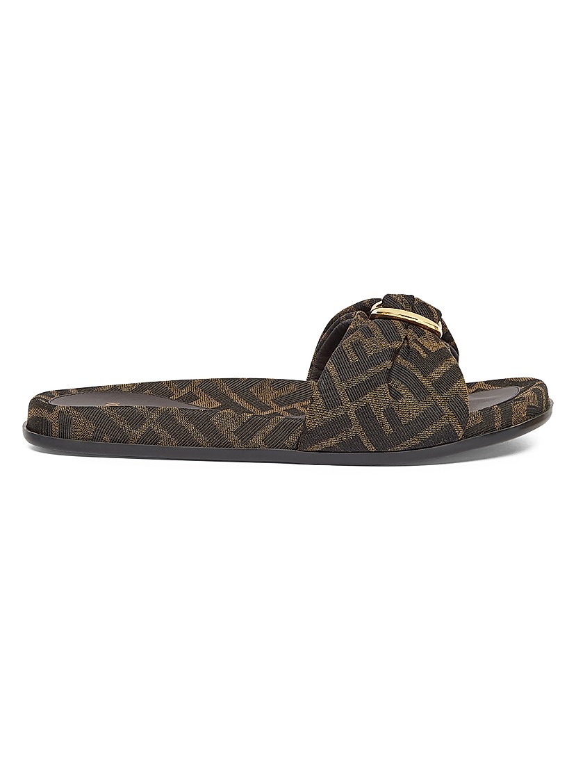 Fendi FF Monogram Slides | Saks Fifth Avenue