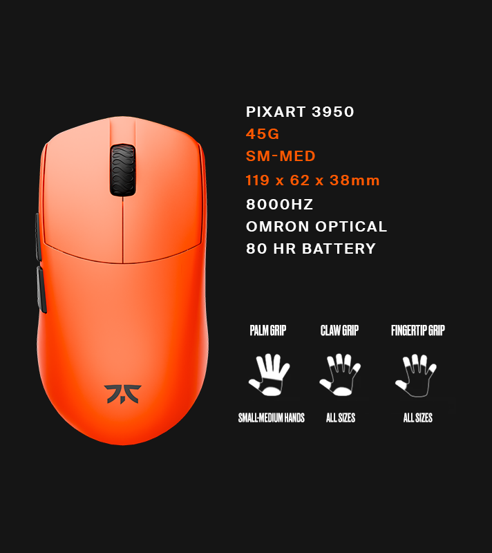 Fnatic x Lamzu MAYA X 8K | Fnatic Shop