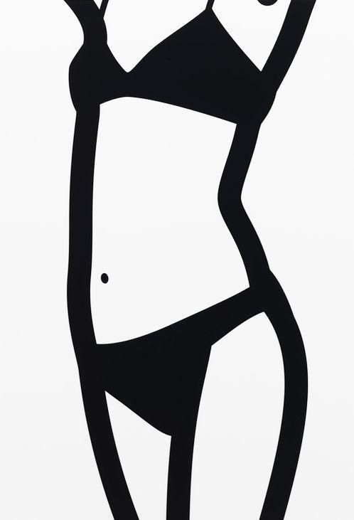 Julian Opie View Of Mount Fuji With Daisies From Route 300 (Signed