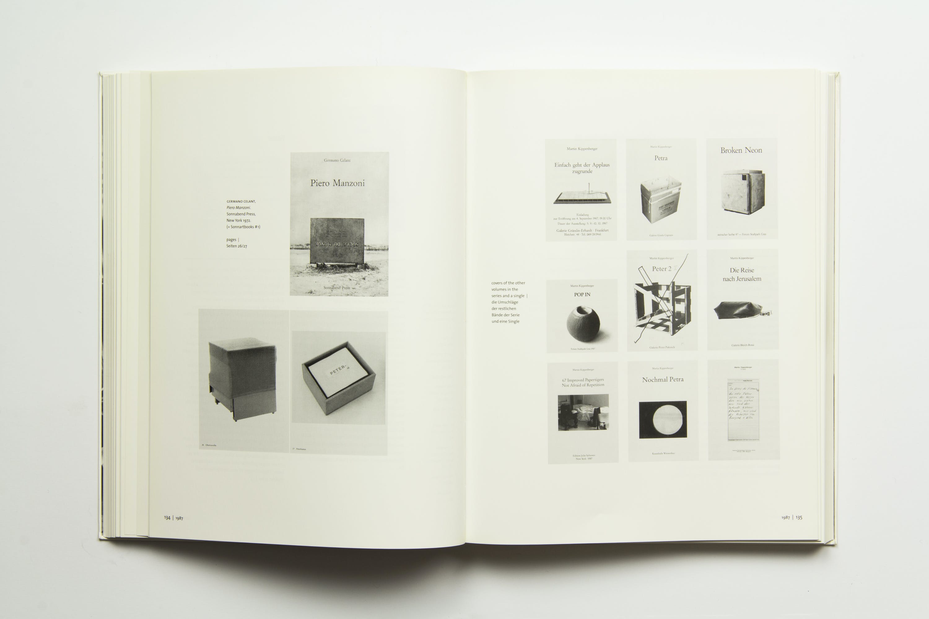 Annotated Catalogue Raisonné of the Books by Martin Kippenberger
