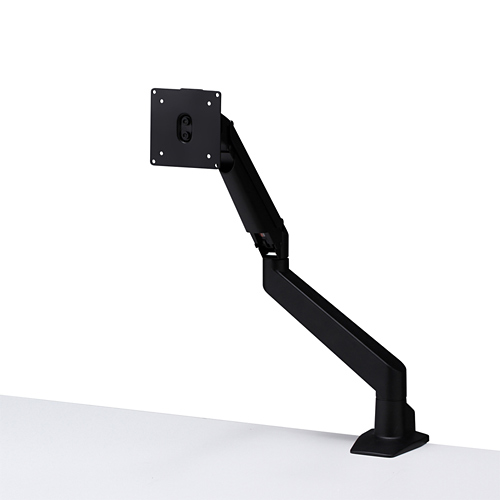 CR-LA1301BK【水平垂直多関節液晶モニターアーム（ブラック）】机上面