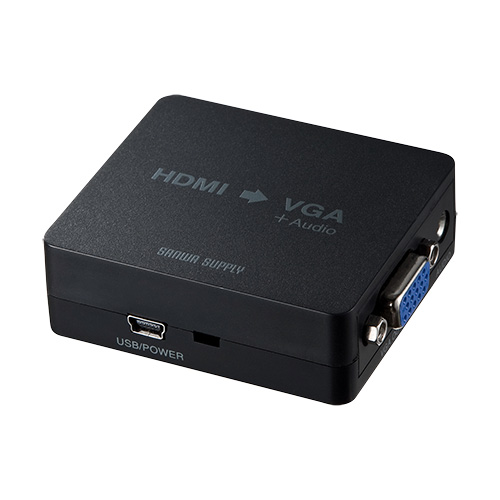 VGA-CVHD1【HDMI信号VGA変換コンバーター】HDMI信号をミニD-sub（HD