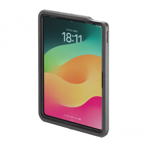 PDA-IPAD17162【iPad Air 11インチ（M3/2025、M2/2024）用耐衝撃防水