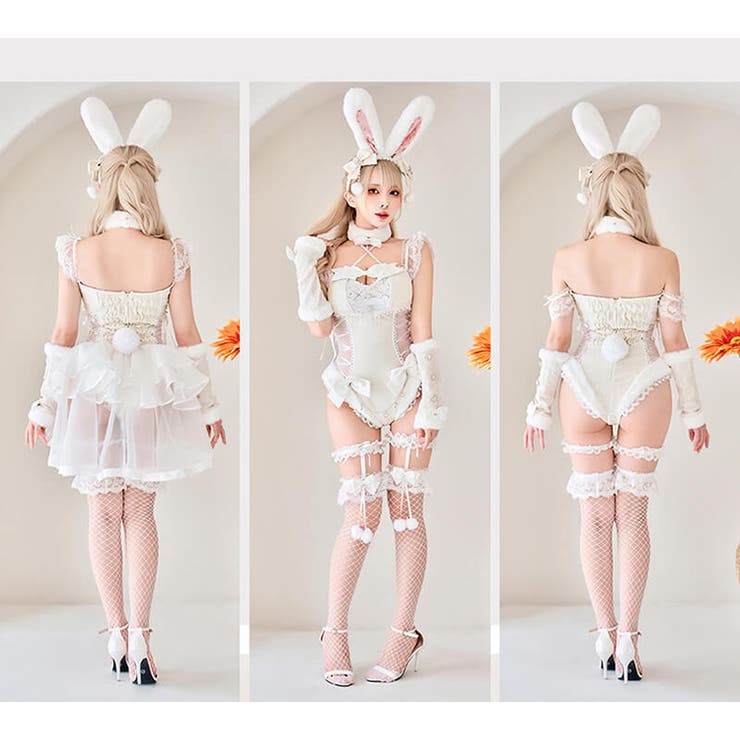 ベルチュールツイードバニー《ハロウィンコスプレ8点セット