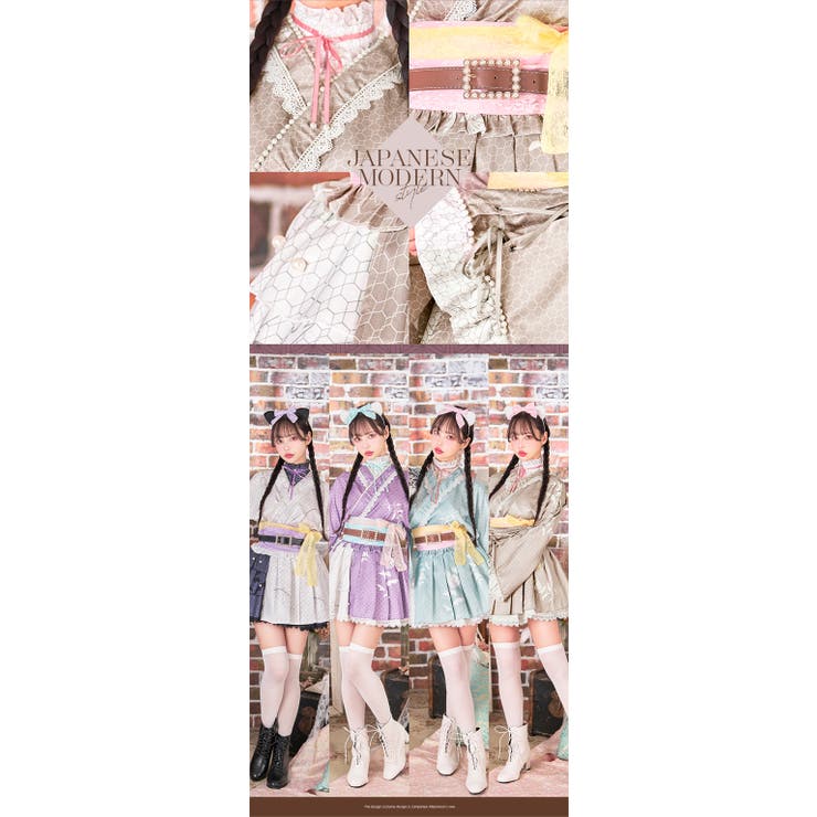 和洋折衷ノスタルジックキャットガール《オリジナルコスプレ7点セット