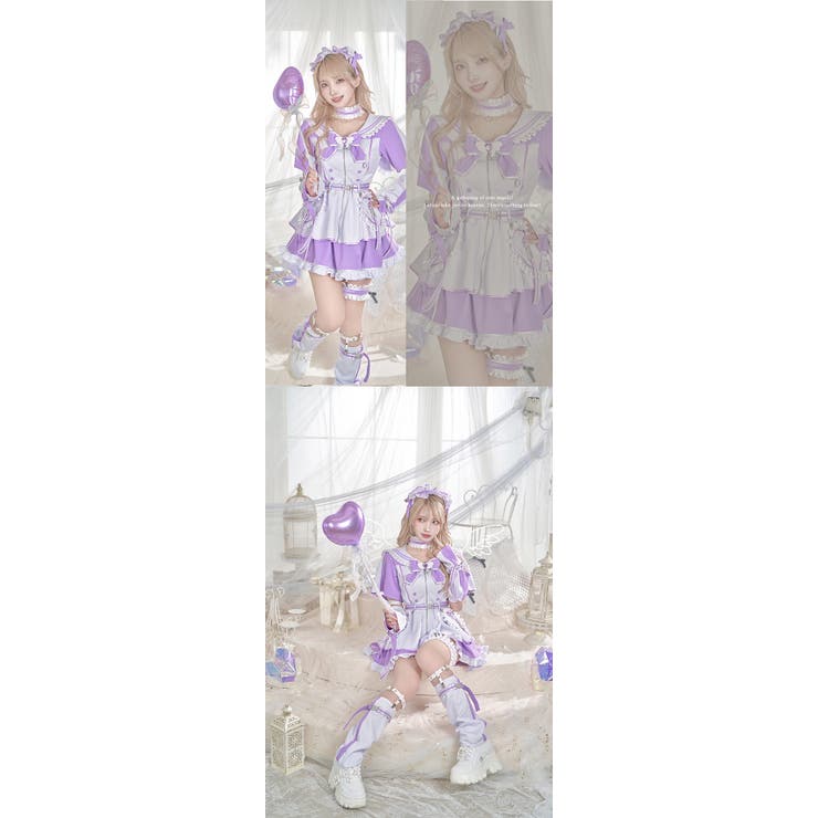 天使界隈 魔法少女ドリーミーセーラー《ハロウィンコスプレ11点セット