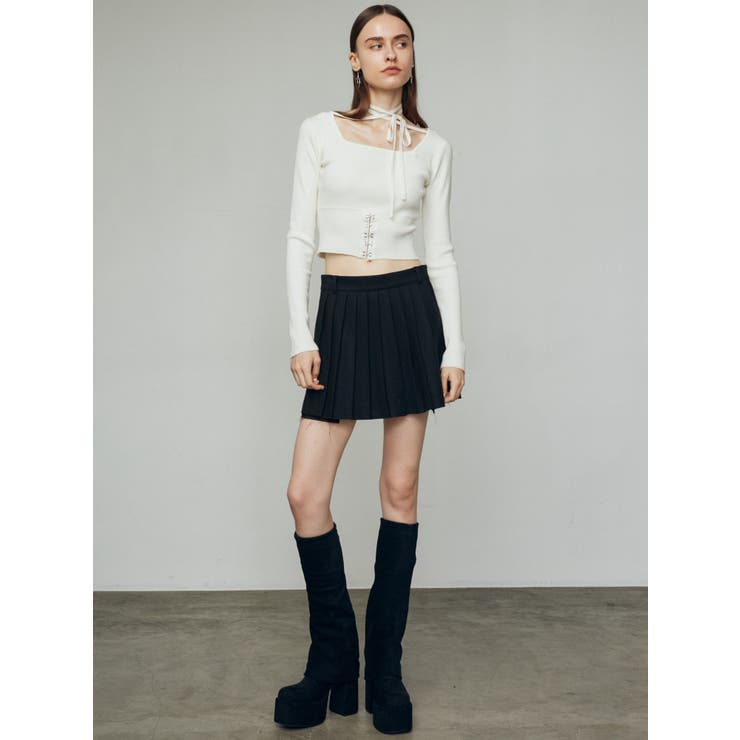 フレアーカバーフィットブーツ[品番：MKSW0060184]｜EMODA（エモダ）の