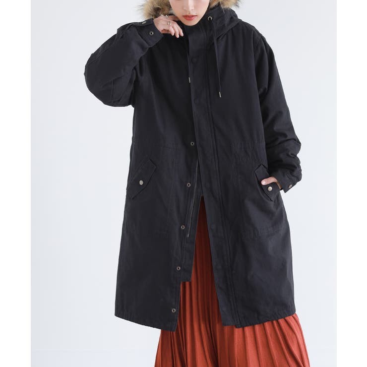 somari imaginationライナー付き3wayモッズコート [品番：MITW0015508