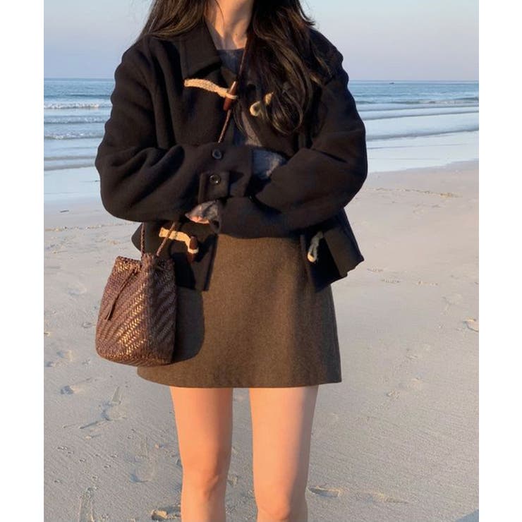 Jasmine】ショートダッフルコート Jasmine Grandifloru…[品番