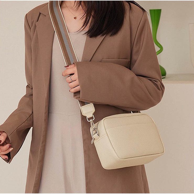 ショルダーバッグ キルティングレザー ミニクロスボディバッグ[品番