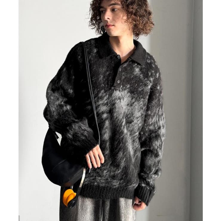 Classical Origin】「まるで毛布。」モヘアライクシャギー素材ニッ