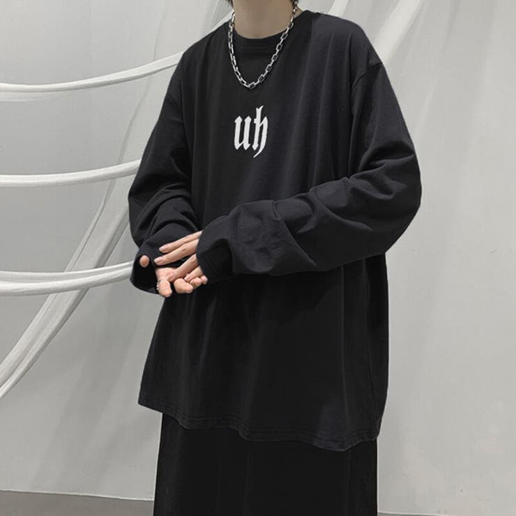 ロンT ネックレスセット ロゴプリント[品番：DCTW0003845]｜Decorative