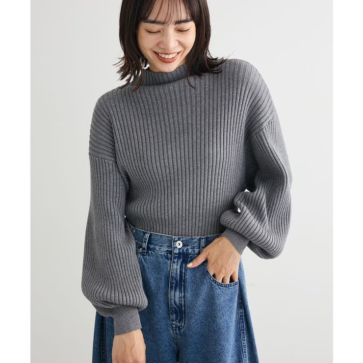 swing by ボトルネックラメニット[品番：GRPW0051110]｜Green Parks