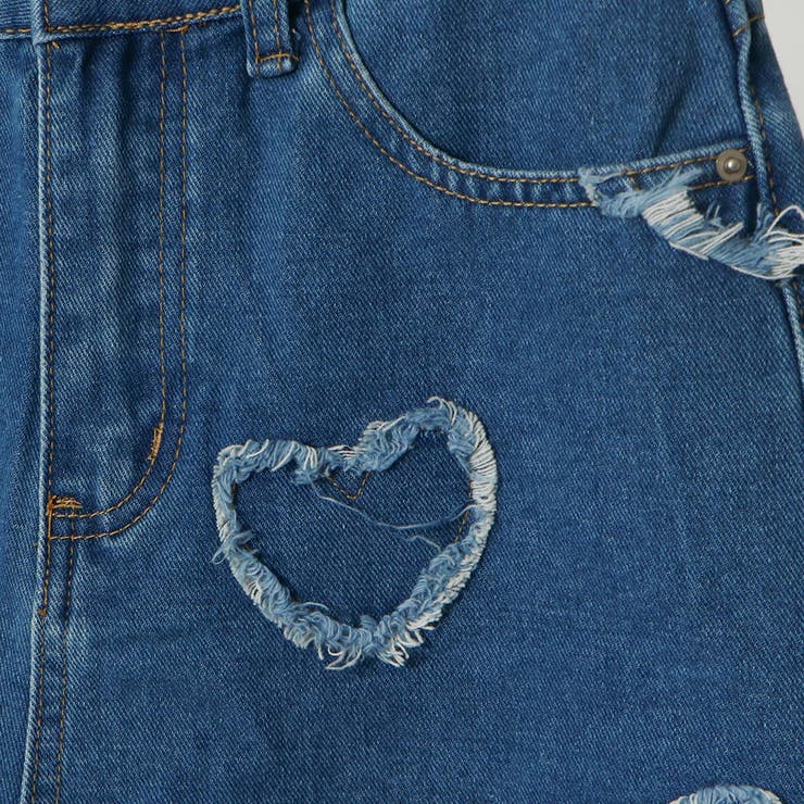 ハートデニムショートパンツ[品番：GORW0008999]｜GORGE （ゴージ）の