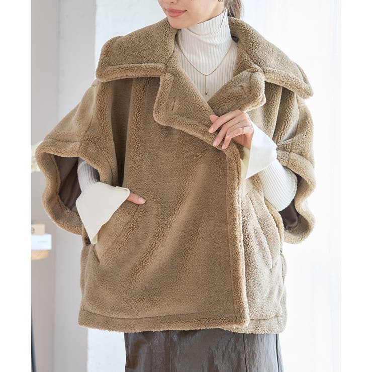 テディボア ポンチョ ジャケット[品番：GW000004875]｜Growing Rich