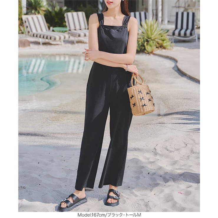 UVカット ラッシュガード 3点セットセパレート水着付きサロペット