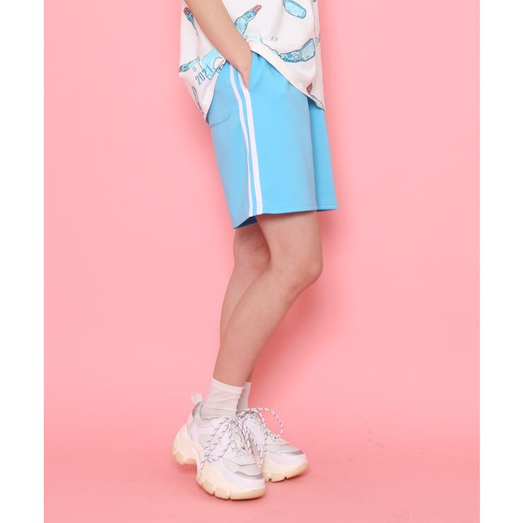 フードジャージショートパンツ[品番：PNYW0004189]｜PUNYUS （プニュズ