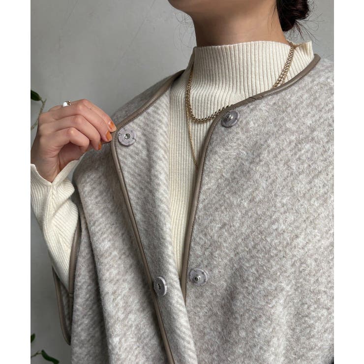 DouDou】ウーレットポンチョ風アウター[品番：PALW0007280]｜PAL GROUP