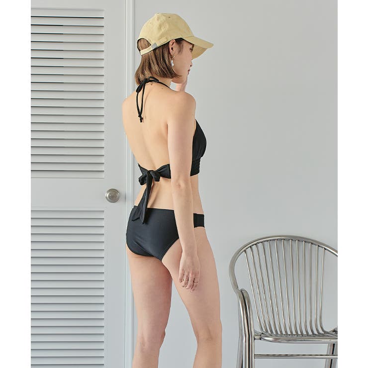 バックリボンホルターネックビキニ/水着【SEADRESS シードレス】[品番