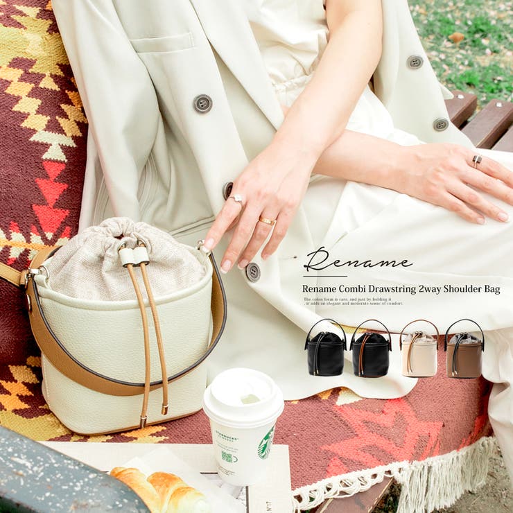 ショルダーバッグ 2way 巾着[品番：TOPW0000619]｜DEVICE（デバイス