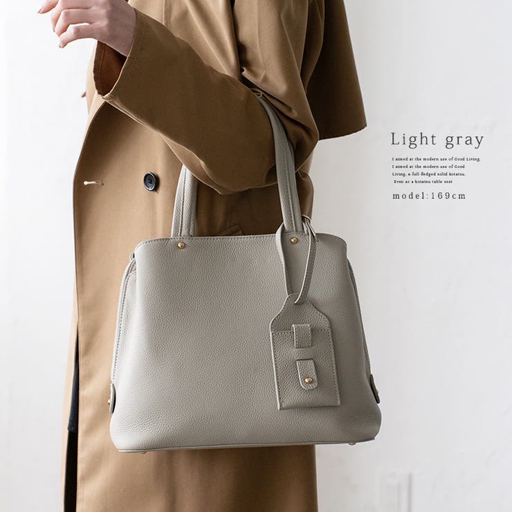 本牛革2wayスクエアハンドバッグ[品番：VI000000690]｜Vita Felice