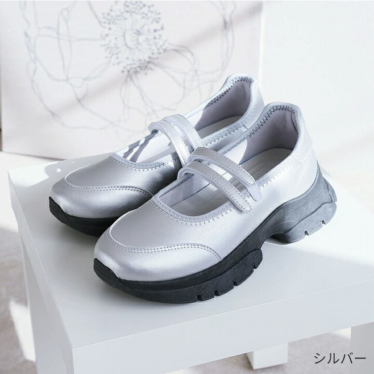 厚底ダブルストラップスニーカー[品番：VIVS0009991]｜VIVIAN