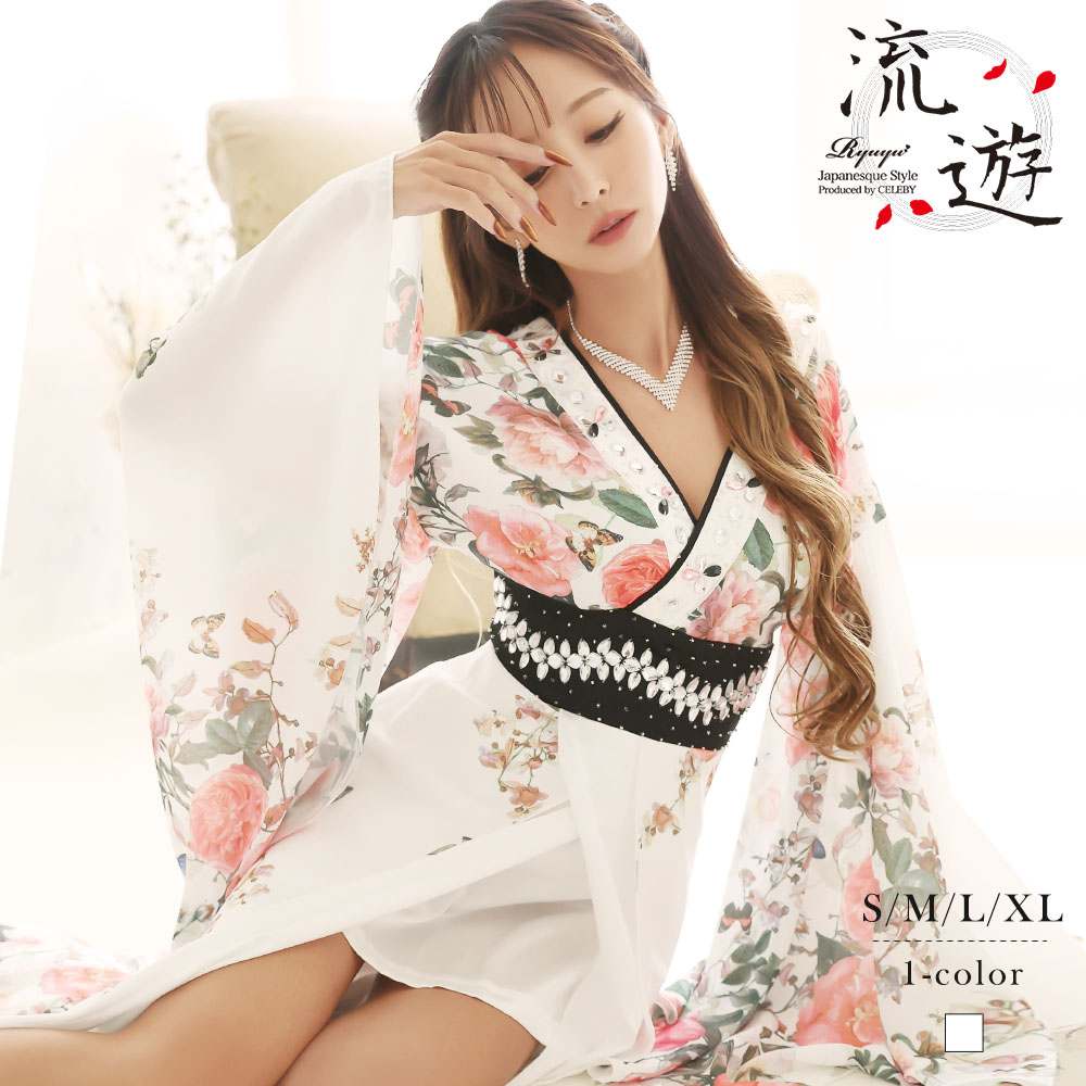 キャバドレス 和柄 コスプレ[品番：RV000004458]｜Ryuyu（リューユ）の