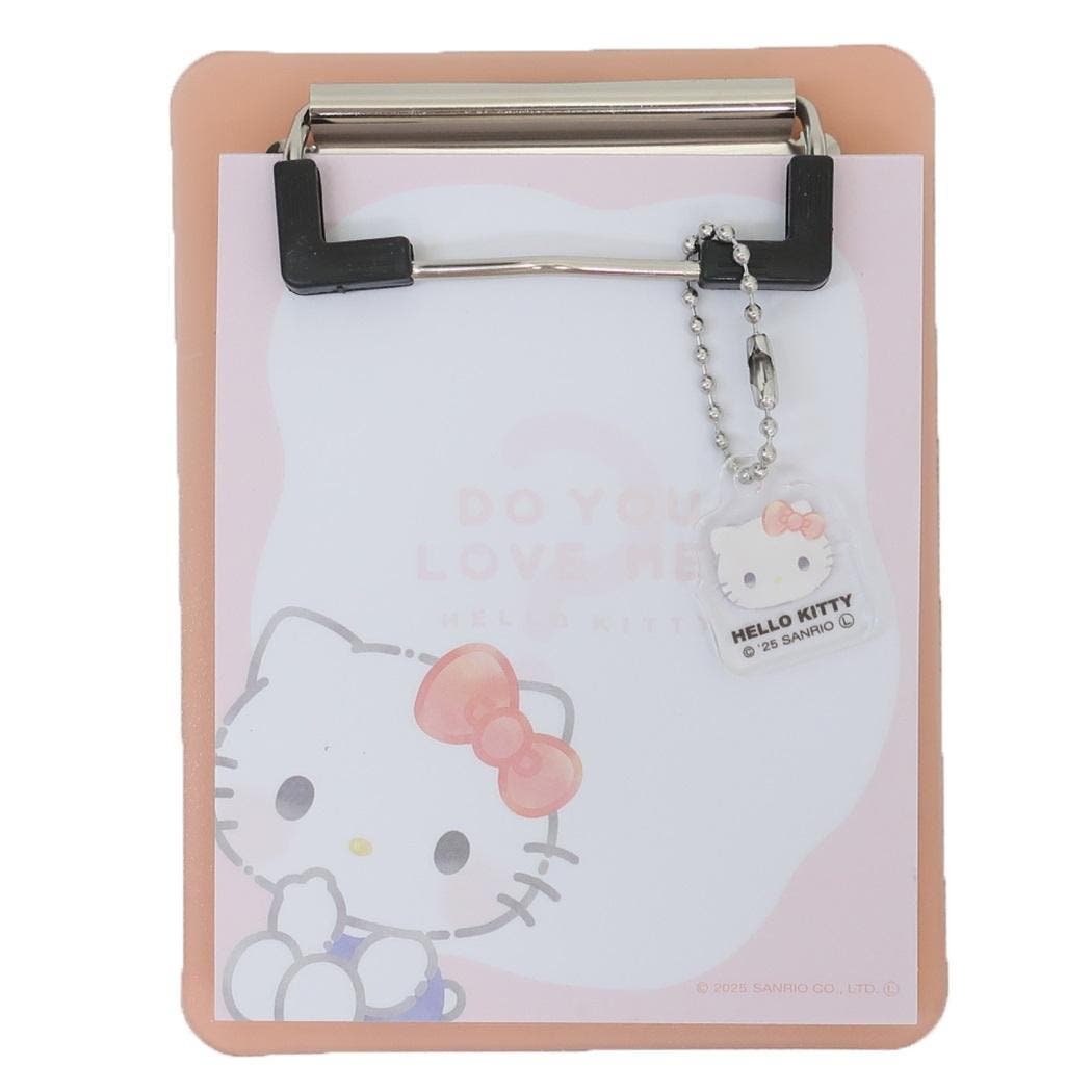ハローキティ メモ帳 チャーム付きバインダーメモ[品番：BREW0178873