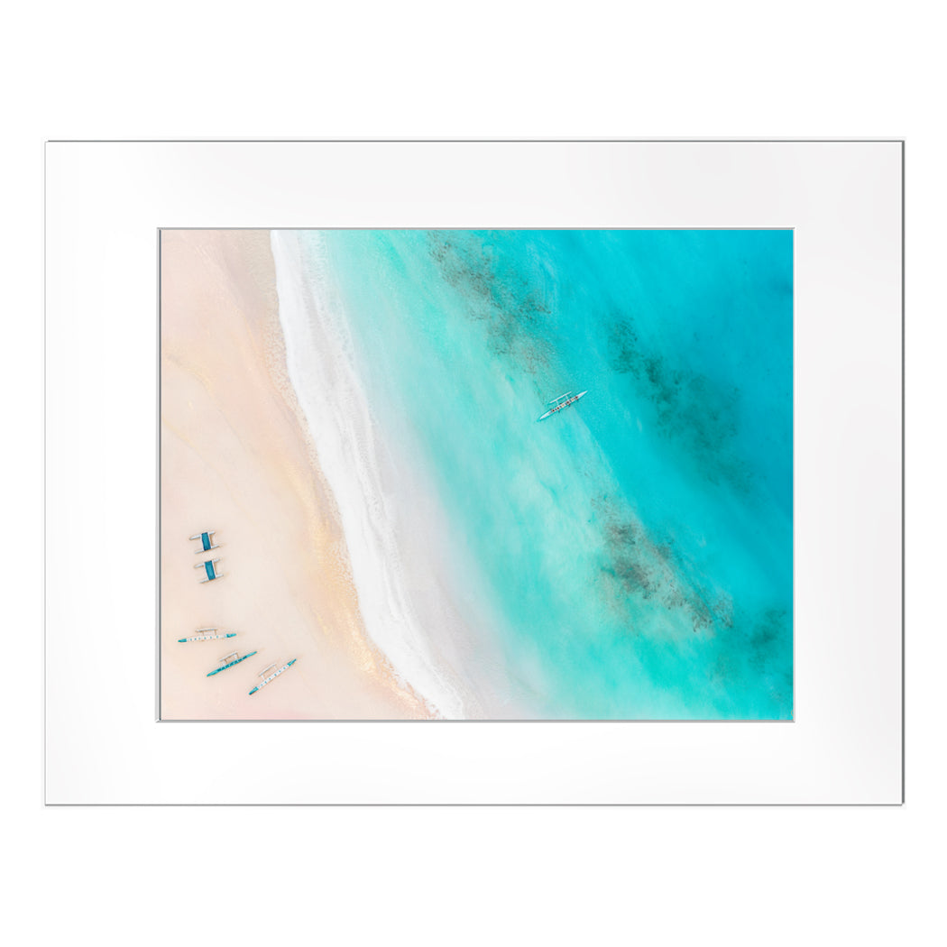 Sarah Caudle / サラカードル】”Island Ways”Matted Print – Sarah